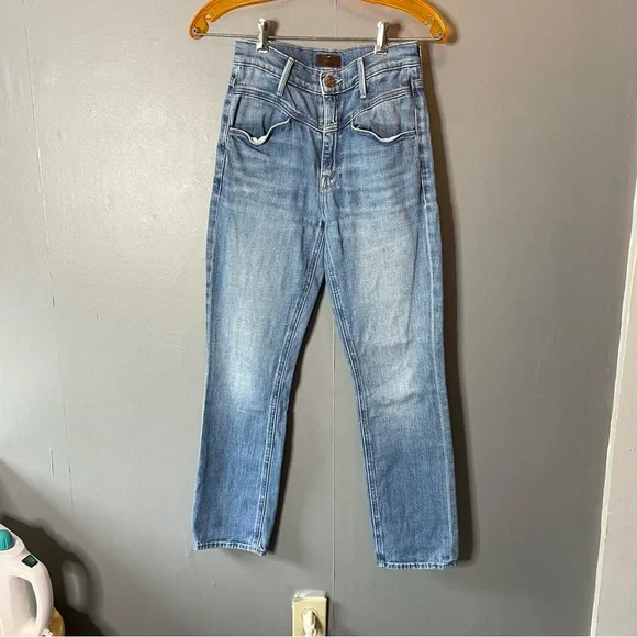 Mother Denim Jeans THE DAZZLER YOKE
FRONT ANKLE in wunderdust size 25 - Picture 1 of 12